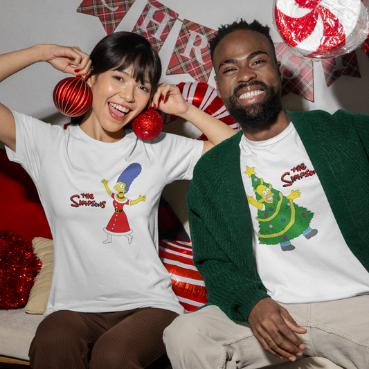 Sorpresa de Navidad Parejas - Los Simpsons 💛